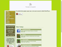 Tablet Screenshot of paisagismoejardinagem.com.br